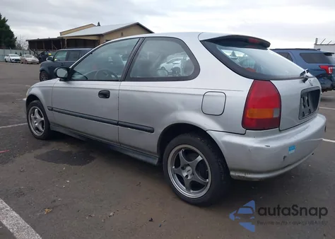 1996 Honda Civic Dx from USA, damaged, VIN 2HGEJ6342TH128293